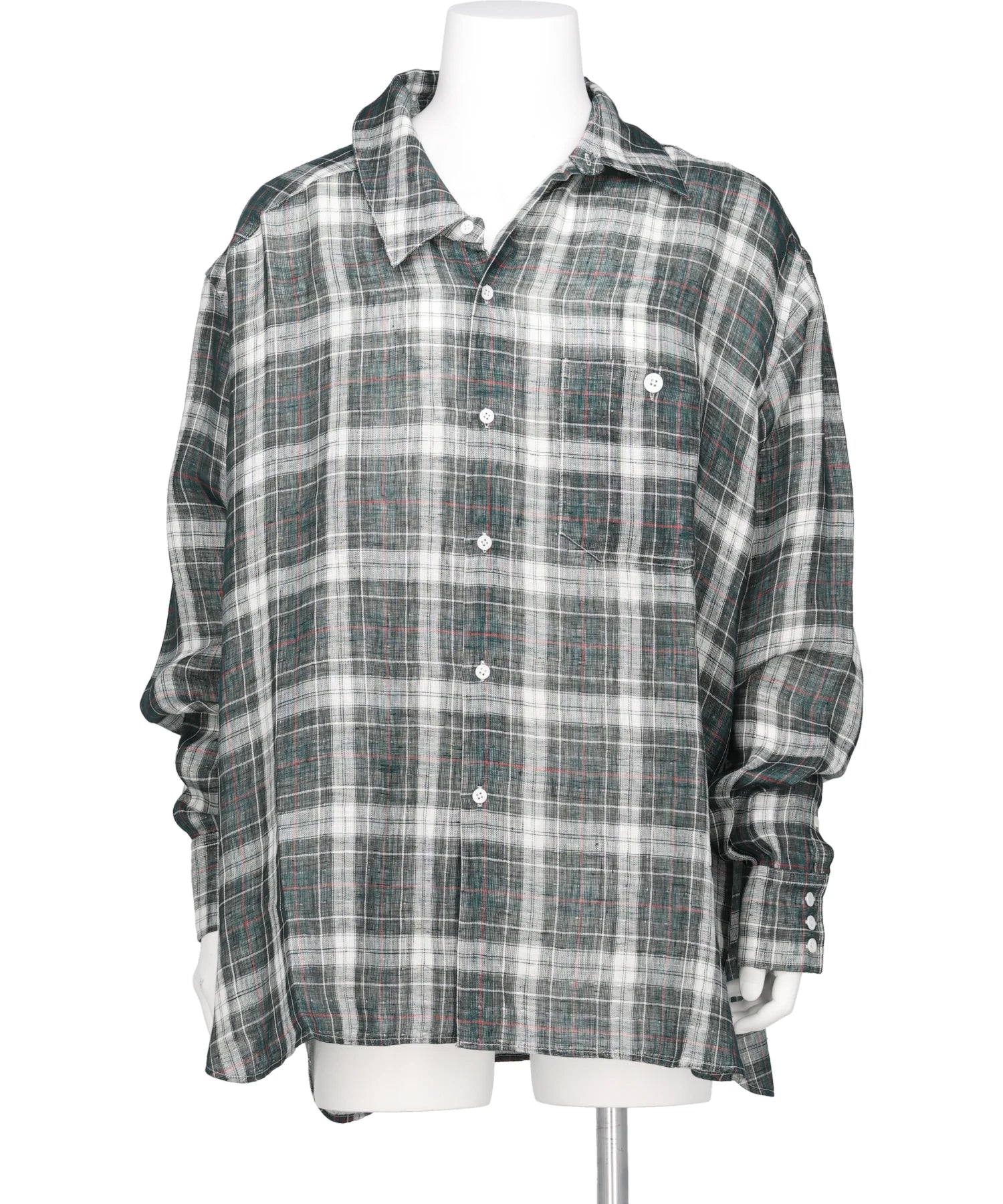 LES SIX(レシス) 2026SS CHECK SLIP SHIRT TJGOETT-10SH-CHES