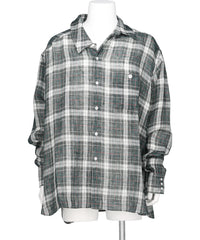 LES SIX(レシス) 2026SS CHECK SLIP SHIRT TJGOETT-10SH-CHES