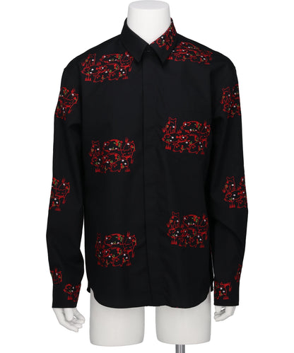 Simone Rocha(シモーネロシャ) 2026SS CLASSIC CONCEALED BUTTON SHIRT 96761059001