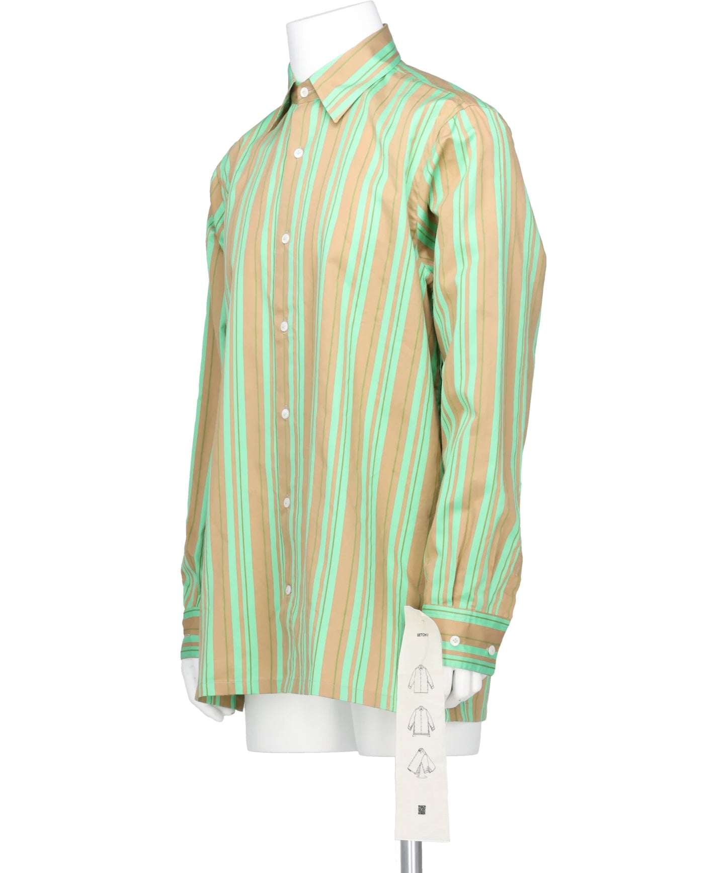 SETCHU SHIRTS 3 OPEN SIDE STRIPE