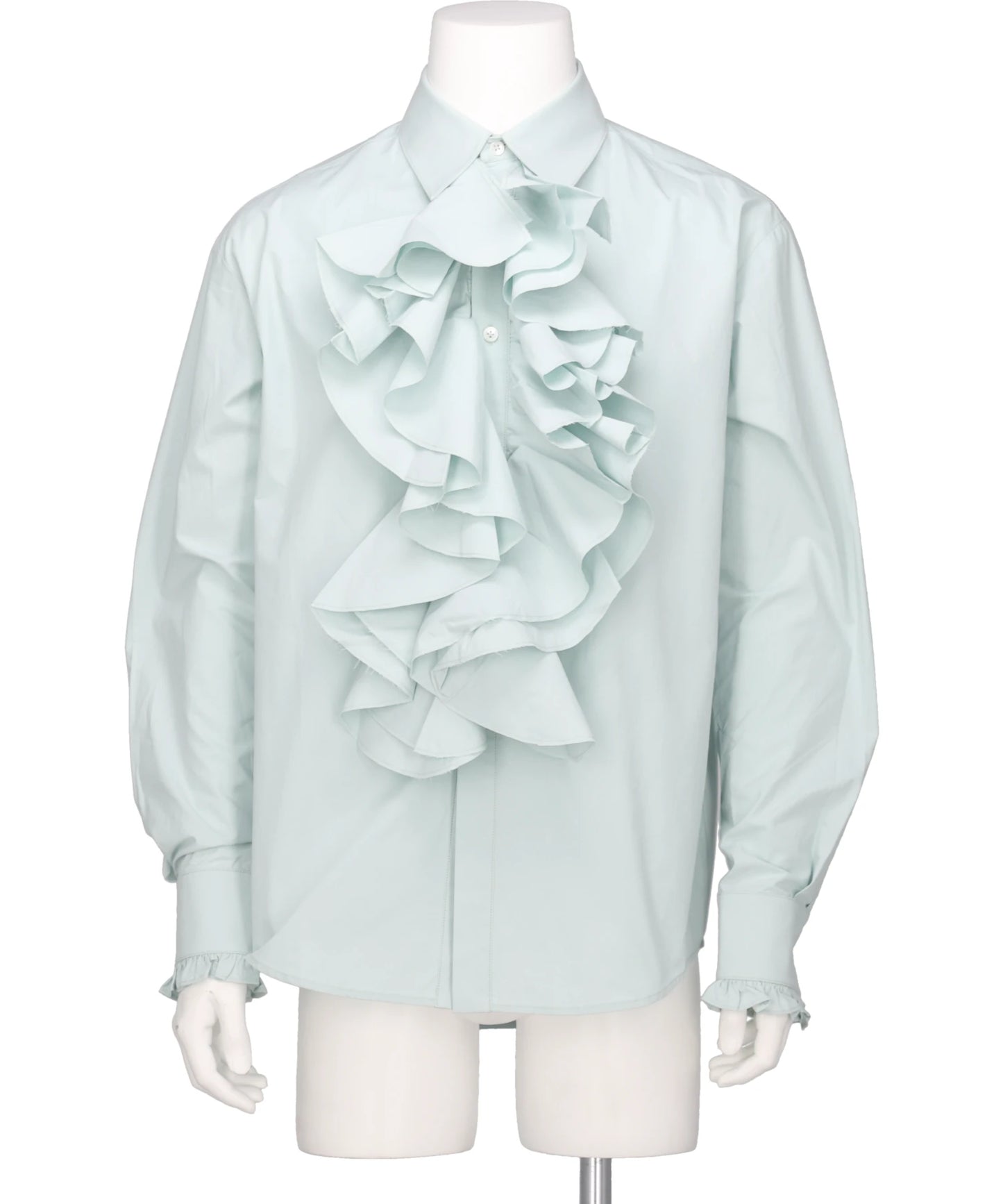 FRONT RUFFLE SHIRT