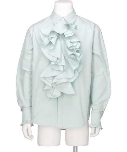 FRONT RUFFLE SHIRT