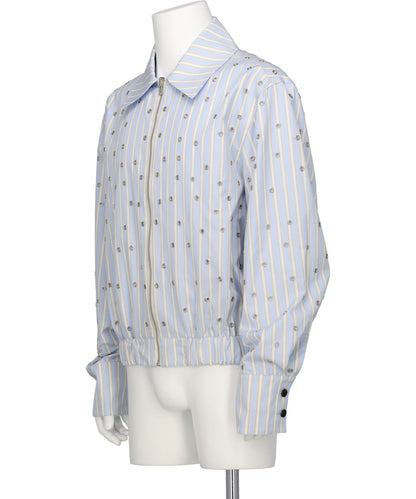 REVERSIBLE GROMMET OVERSHIRT