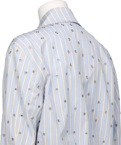 REVERSIBLE GROMMET OVERSHIRT