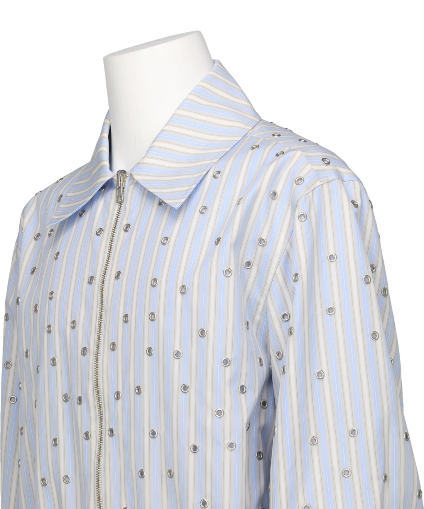 REVERSIBLE GROMMET OVERSHIRT