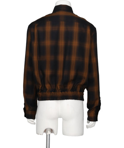 EMBROIDERED BLOUSON SHIRT