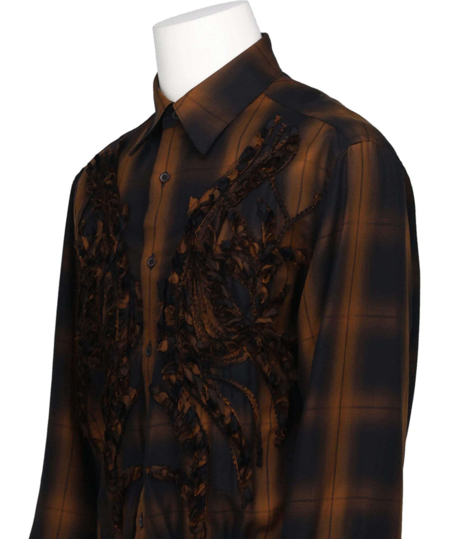 EMBROIDERED BLOUSON SHIRT