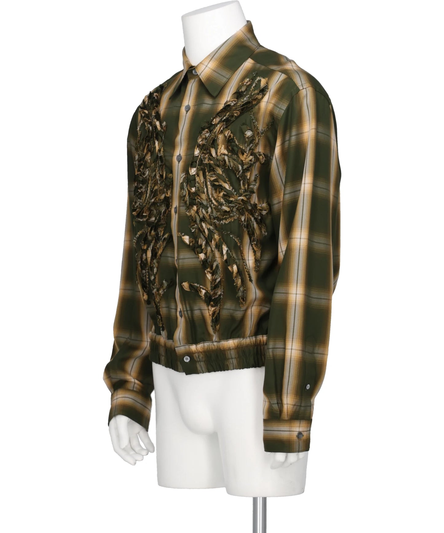EMBROIDERED BLOUSON SHIRT
