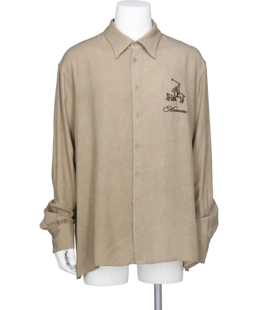 AVAVAV (アヴァヴァヴ)  2026SS SHIRT WASHED TWILL S26N0846002