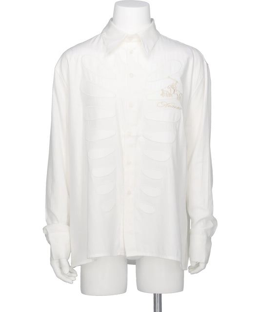 AVAVAV(アヴァヴァヴ) 2026SS CUT-OUT CAGING SHIRT S26N0848007