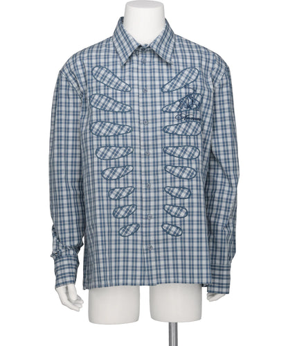 AVAVAV(アヴァヴァヴ) 2026SS CUT-OUT CAGING SHIRT S26N0848008