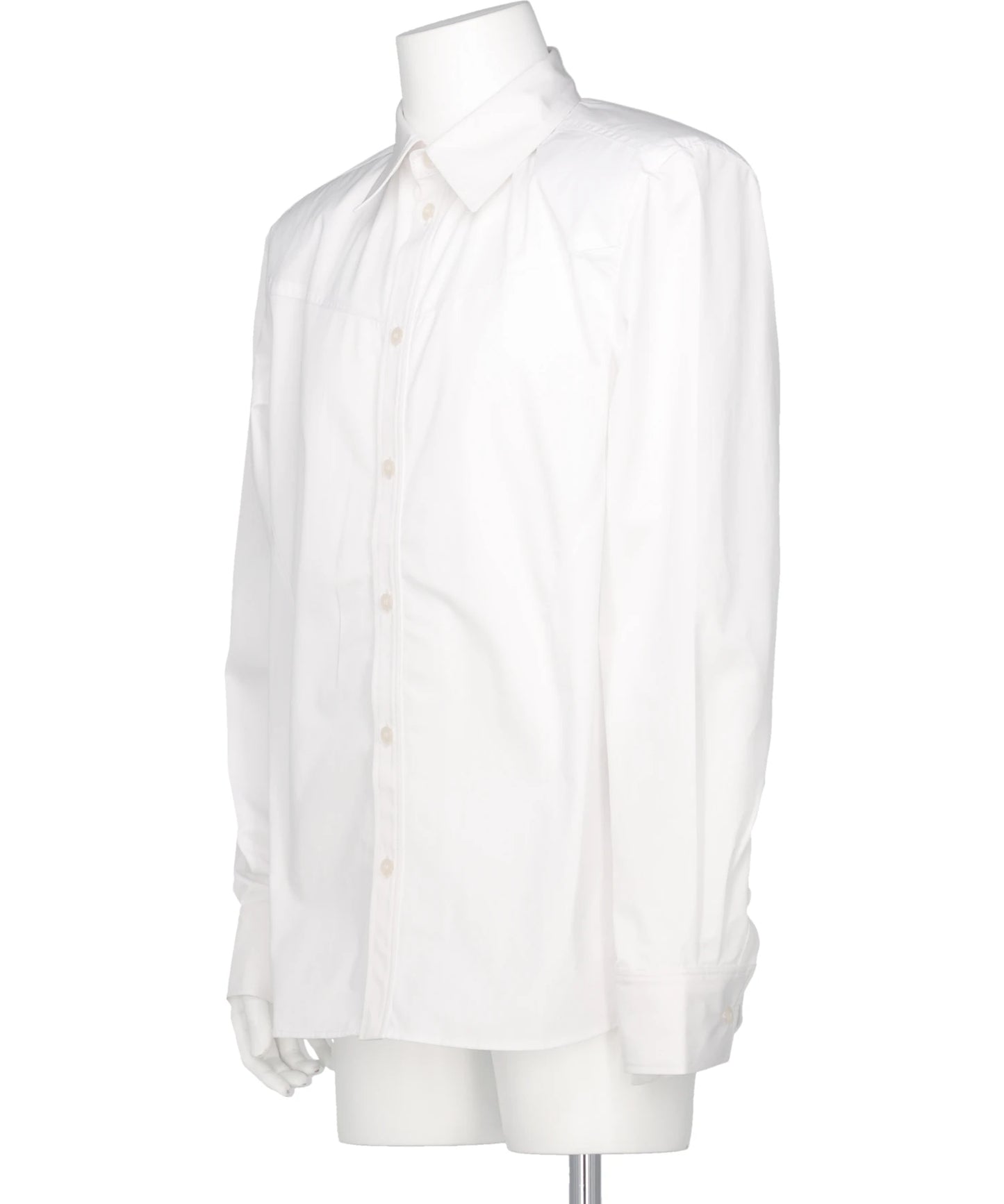 STRUCTURED SHOULDERS POPLIN SHIRT