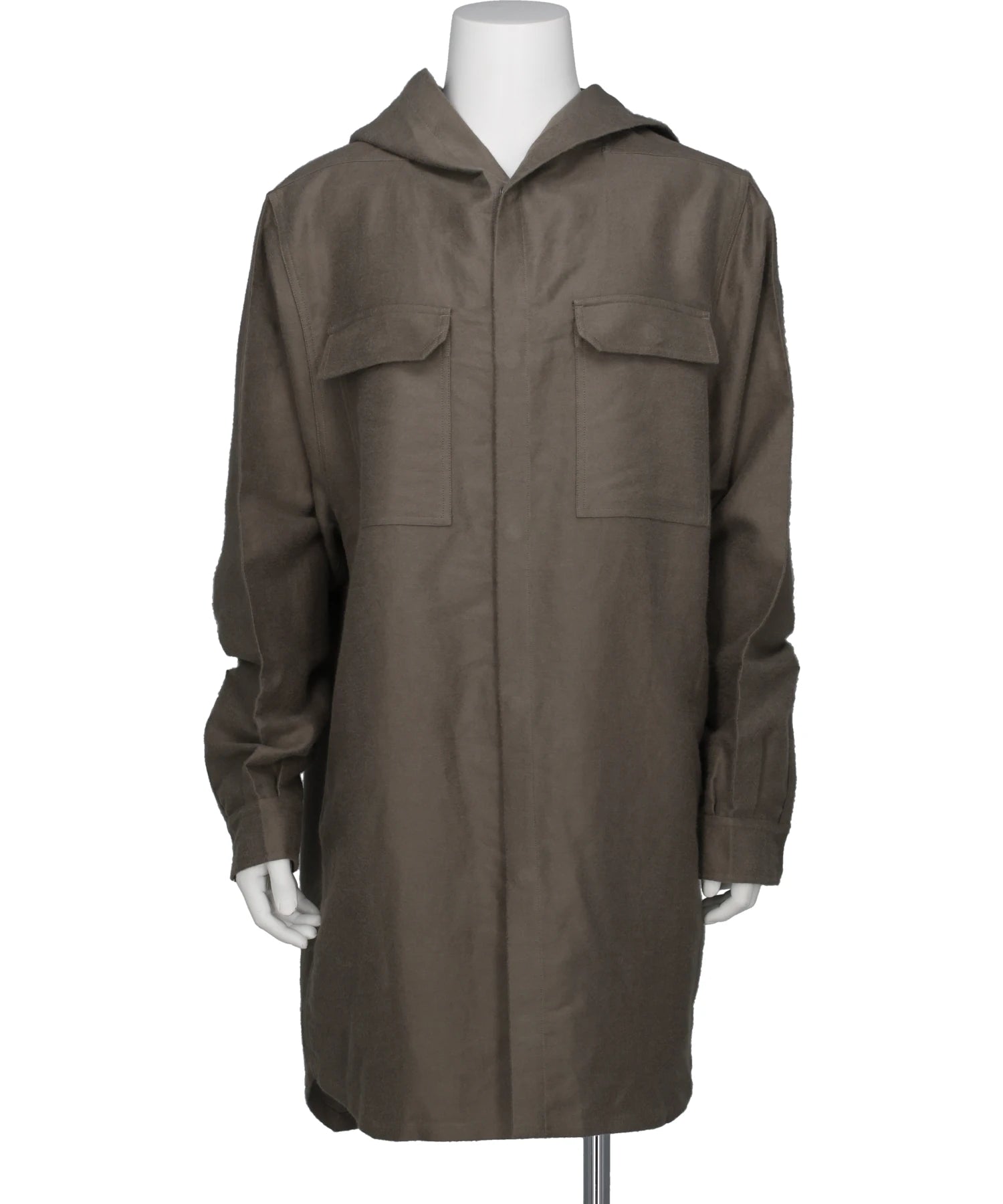 Rick Owens(リックオウエンス) 2026AW HOODED OUTERSHIRT RU02F4297MOR