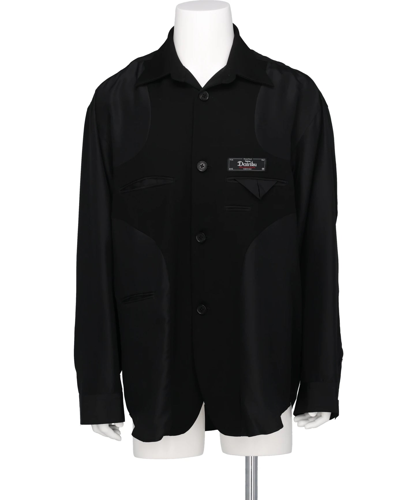 DAIRIKU（ダイリク）"STANLEY" TAILORED LINING SILK SHIRT