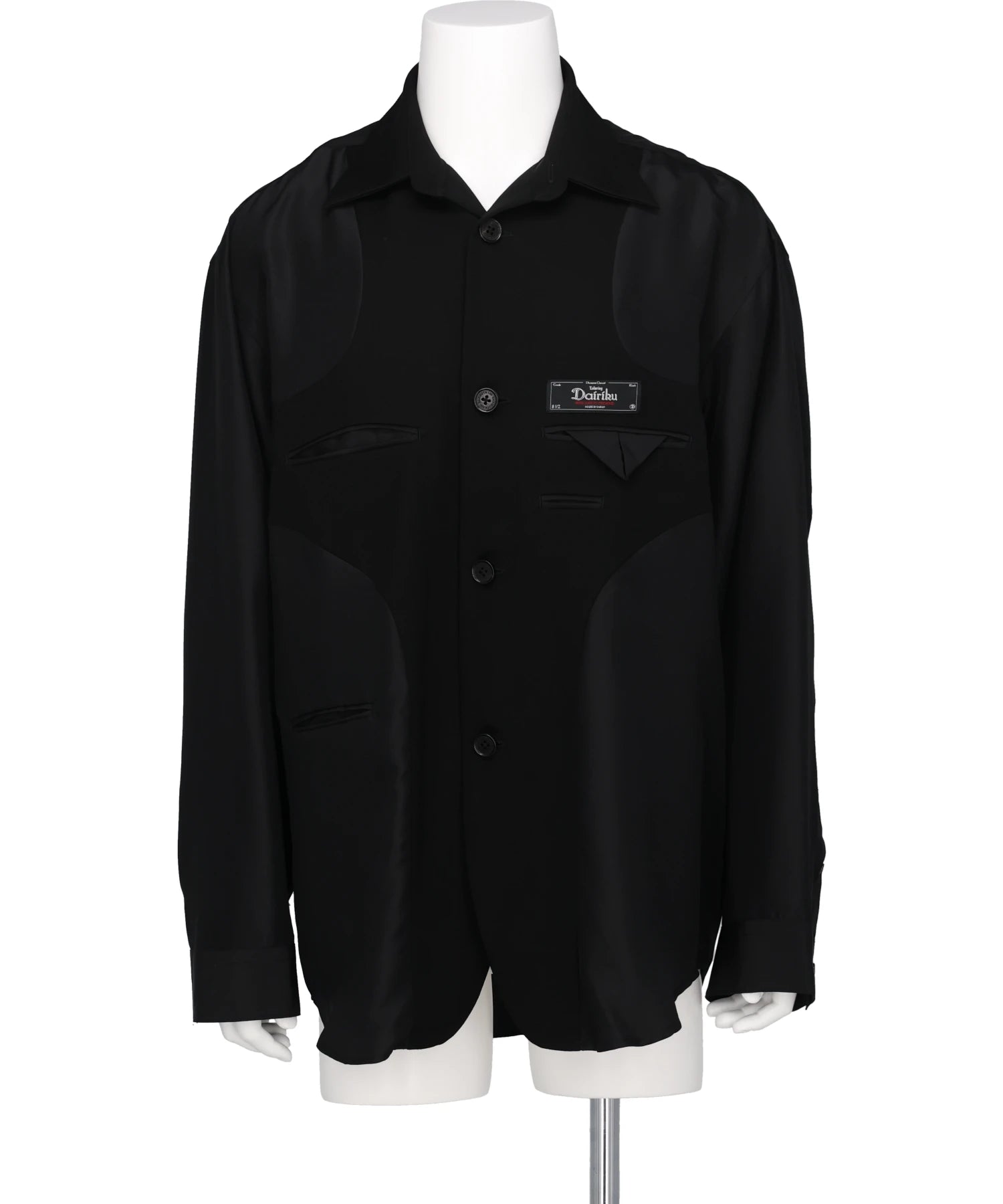 DAIRIKU（ダイリク）"STANLEY" TAILORED LINING SILK SHIRT