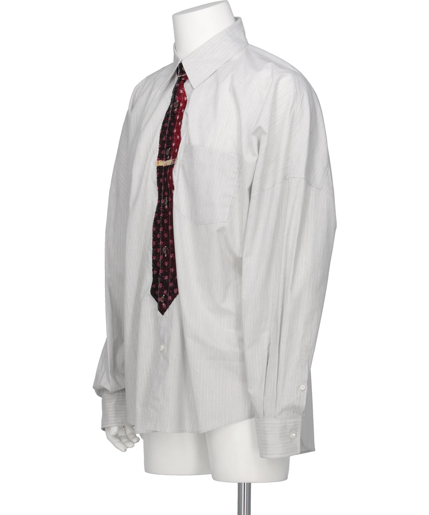 TROMPE L’OEIL TIE EMBROIDERY SHIRT