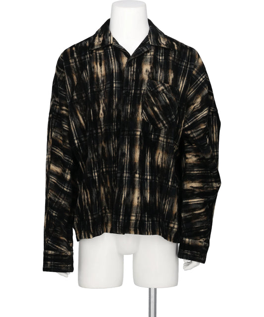 doublet(ダブレット) 2026AW DUST FLOCKY PAJAMA SHIRT 26AW31SH179