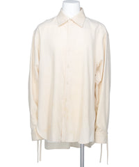 KAMIYA(カミヤ) 2026SS ASH FADE DRAWSTRING CUFF SHIRT　G16SH049