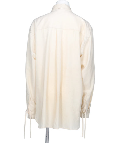 ASH FADE DRAWSTRING CUFF SHIRT
