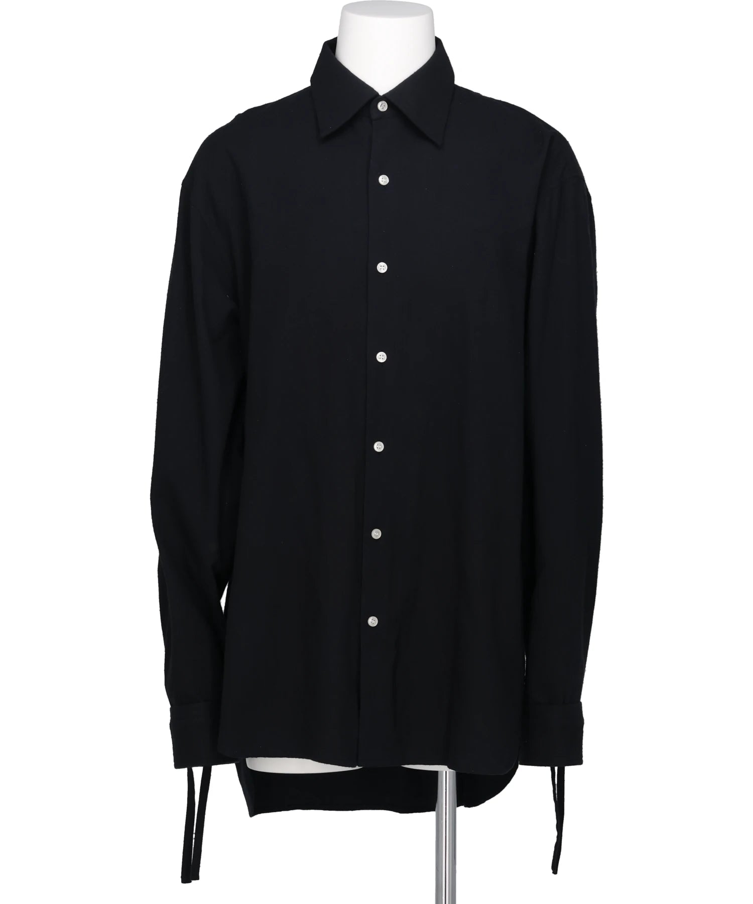 KAMIYA(カミヤ) 2026SS ASH FADE DRAWSTRING CUFF SHIRT G16SH049