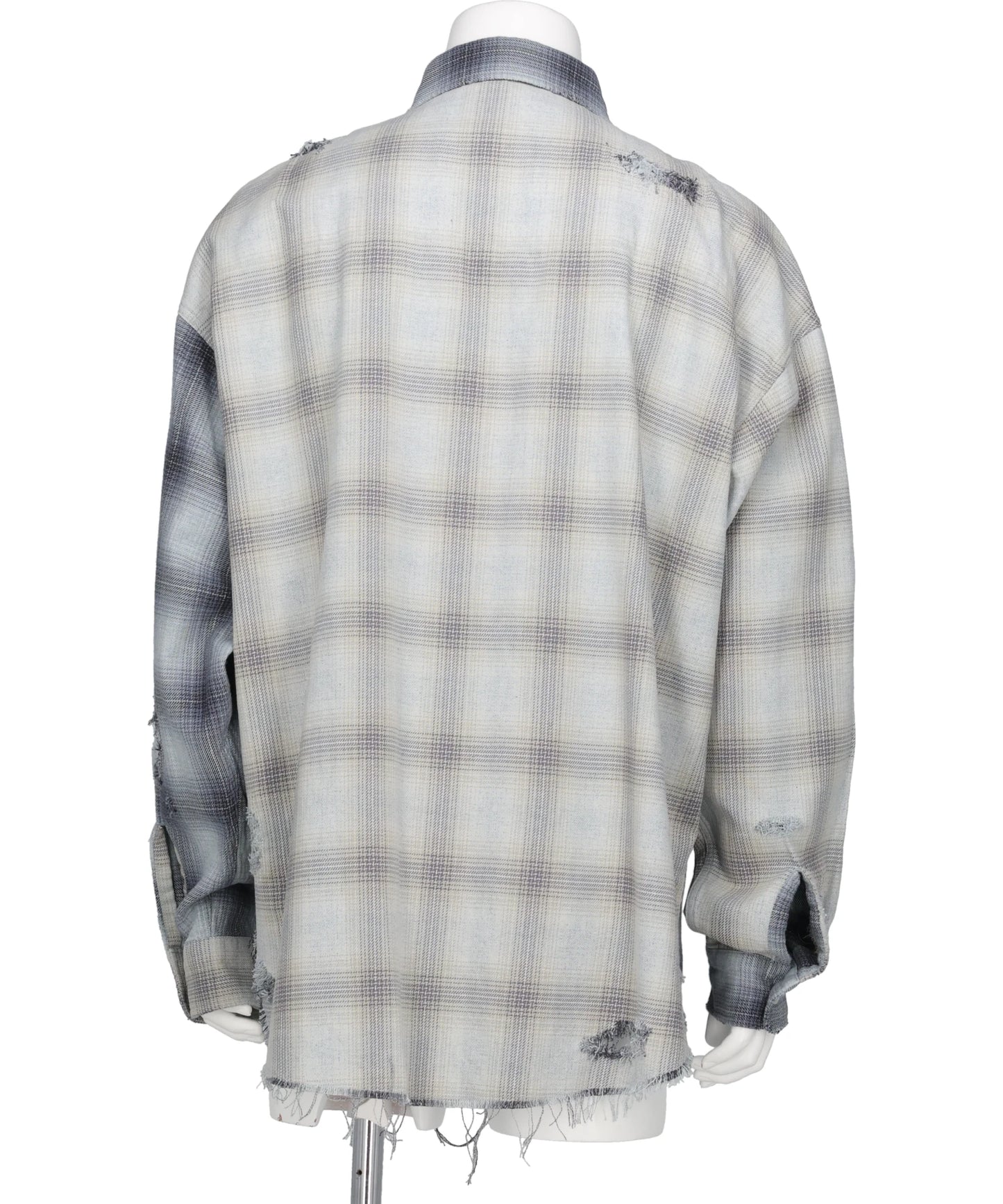 REPAIRED CRAZY CHECKED SHIRT