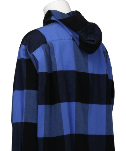 HOODED FLANNEL SHIRT