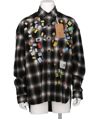 Maison MIHARA YASUHIRO(メゾンミハラヤスヒロ) 2026AW PRICE STICKER CHECK SH A17SH088