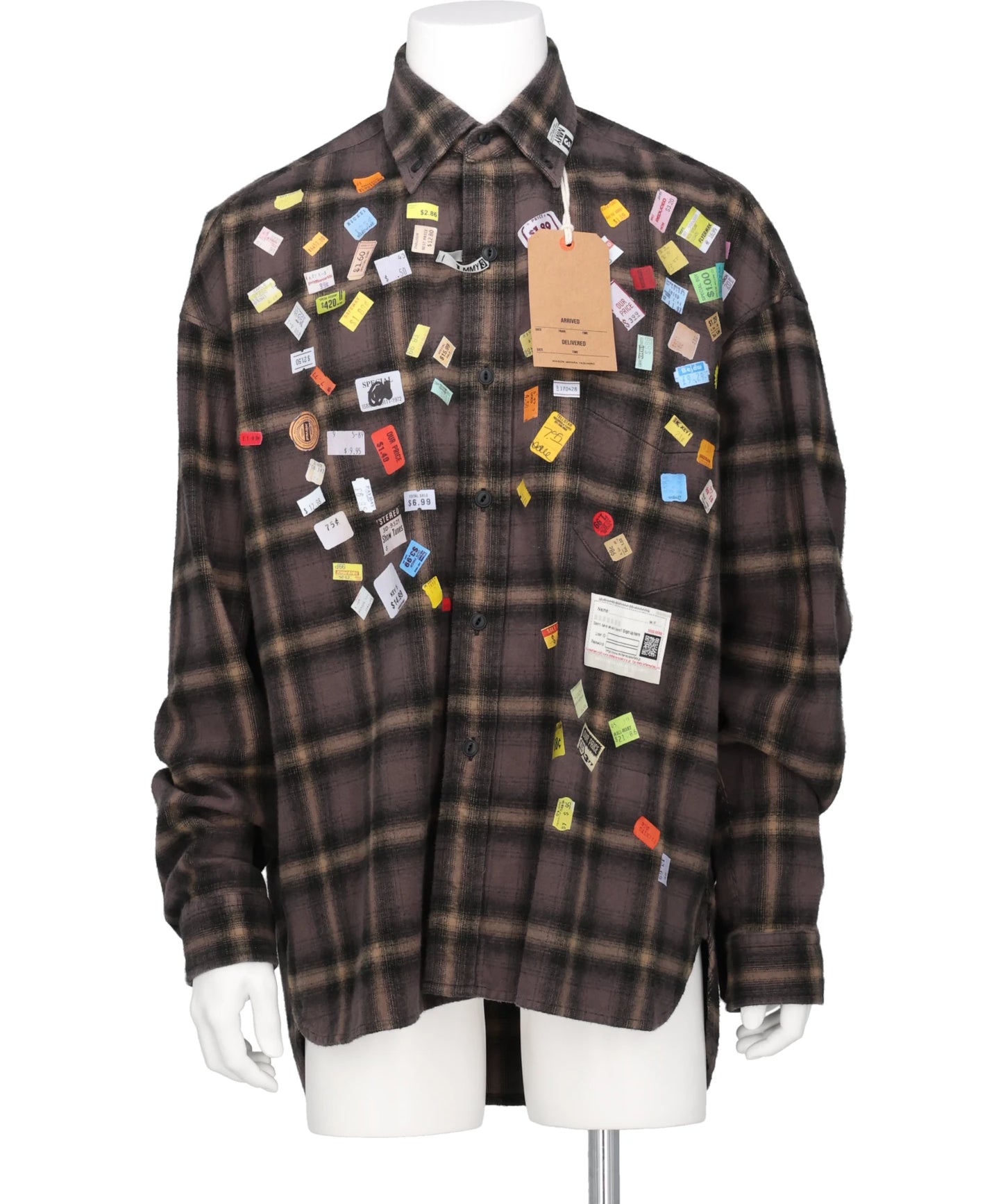 Maison MIHARA YASUHIRO(メゾンミハラヤスヒロ) 2026AW PRICE STICKER CHECK SH A17SH088