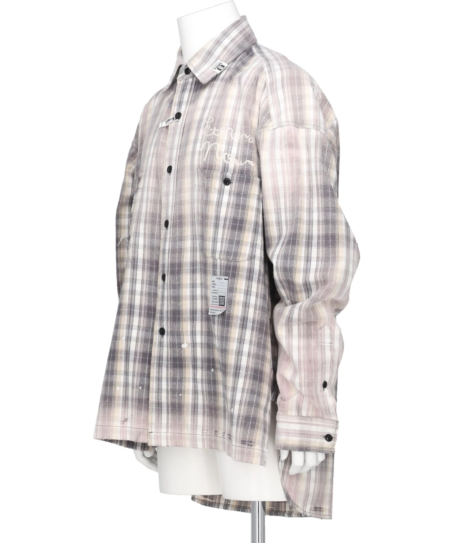 VINTAGE LIKE CHECK L/S SHIRTS