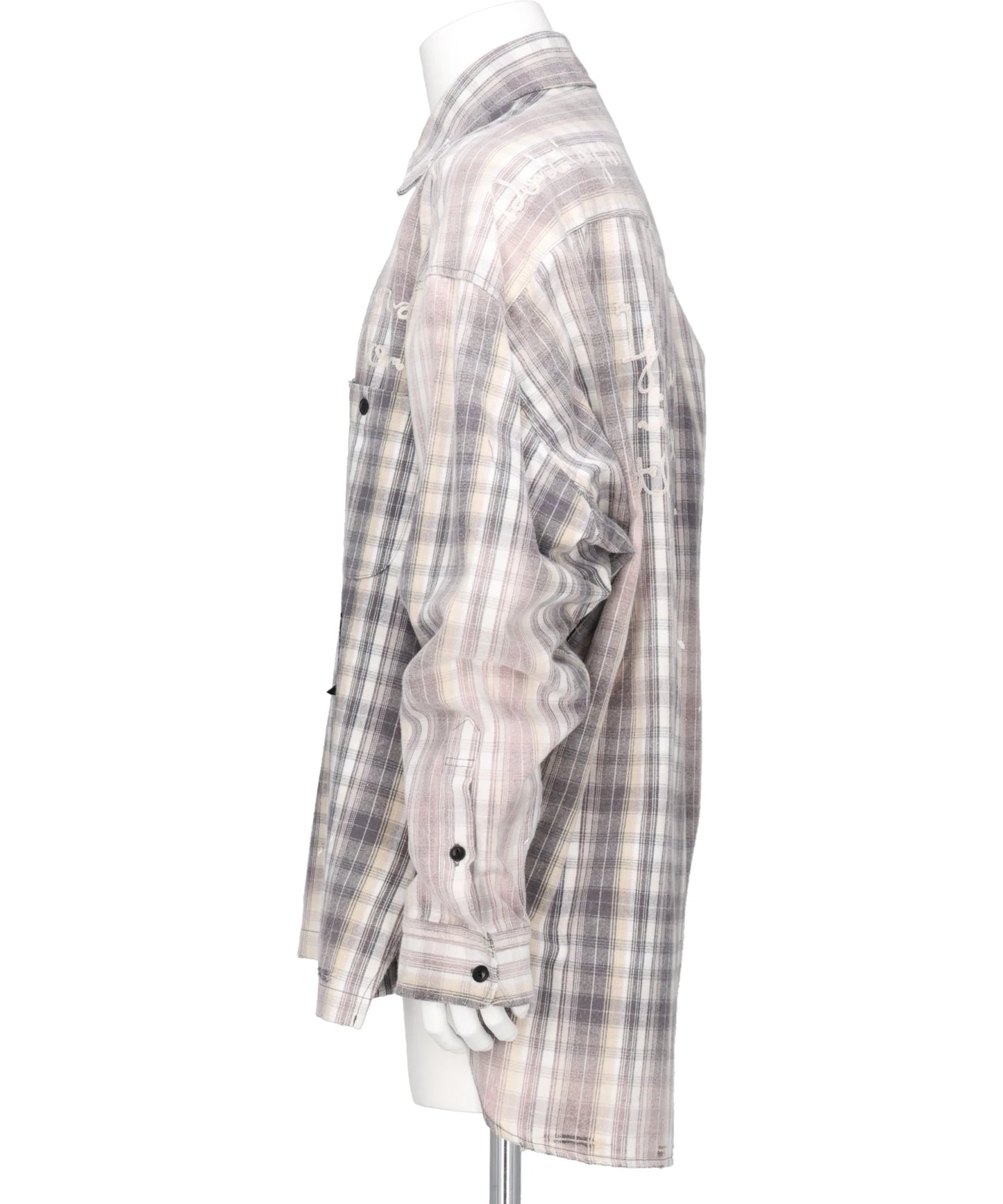 VINTAGE LIKE CHECK L/S SHIRTS