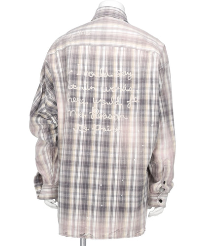 VINTAGE LIKE CHECK L/S SHIRTS