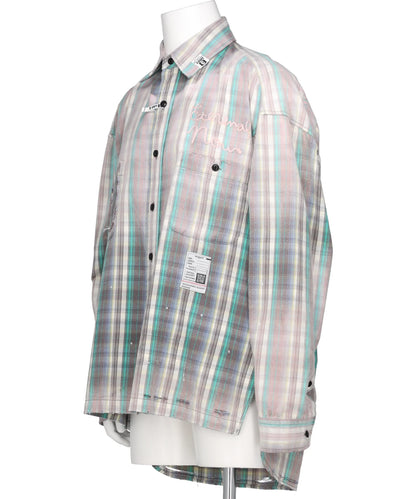 VINTAGE LIKE CHECK L/S SHIRTS