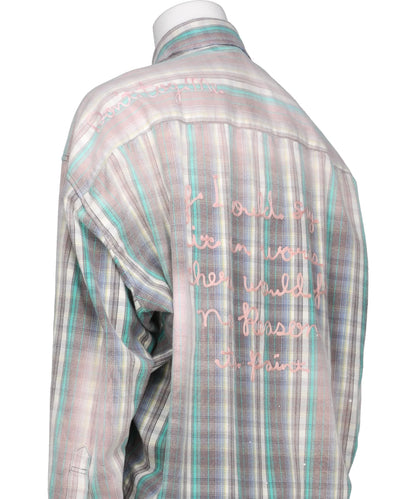 VINTAGE LIKE CHECK L/S SHIRTS