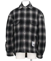  Maison MIHARA YASUHIRO(メゾンミハラヤスヒロ) 2026AW PUFFER CHECK SHIRTS J17SH185