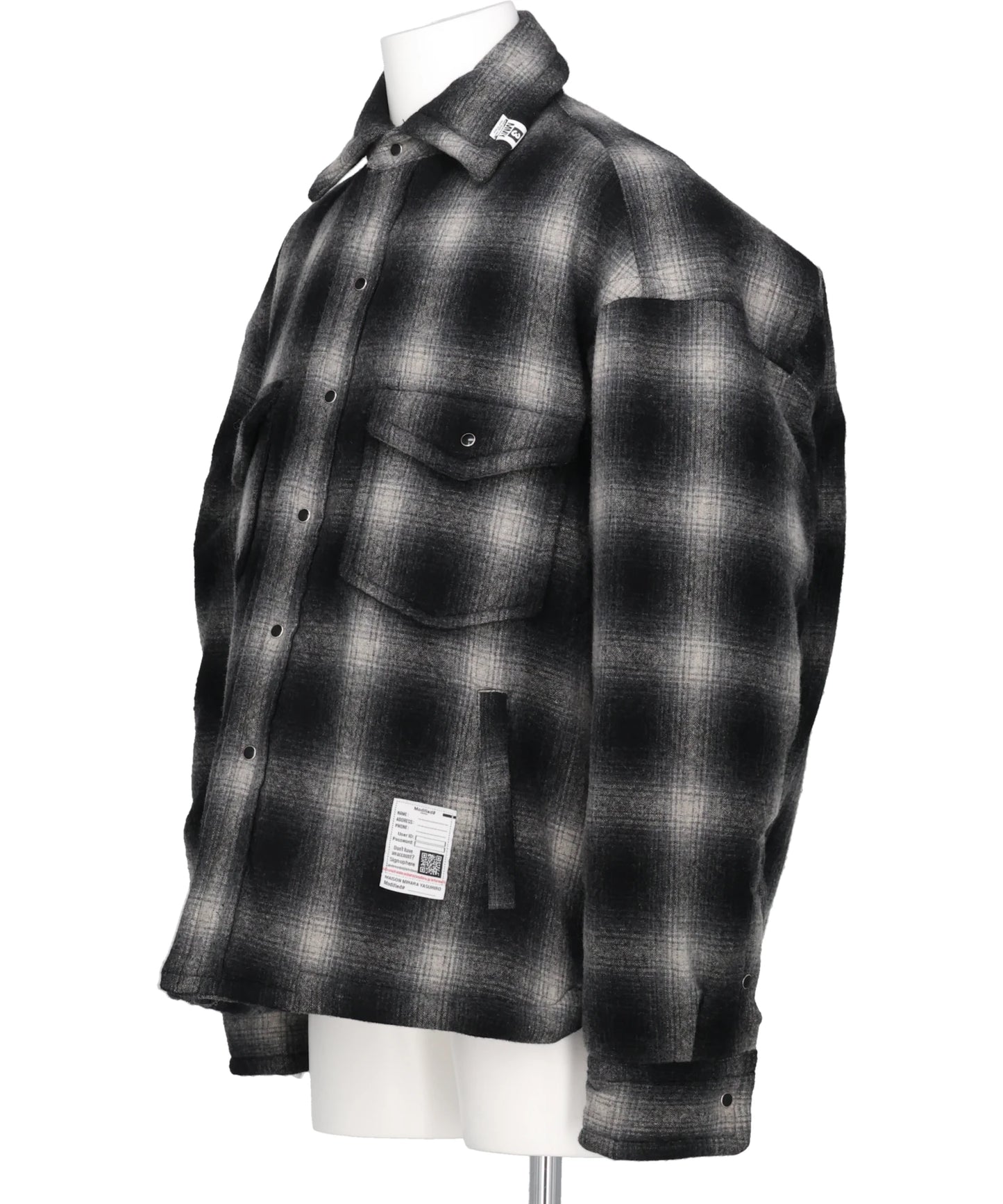 PUFFER CHECK SHIRTS