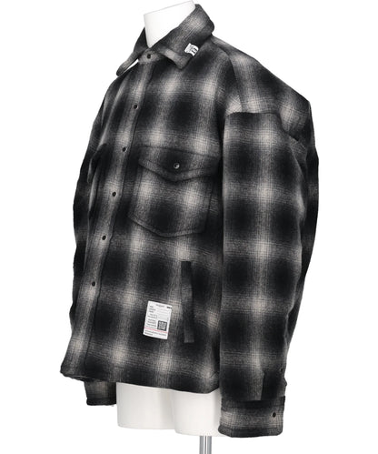 PUFFER CHECK SHIRTS