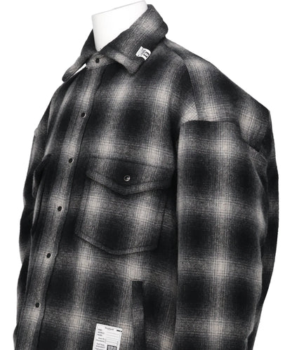 PUFFER CHECK SHIRTS