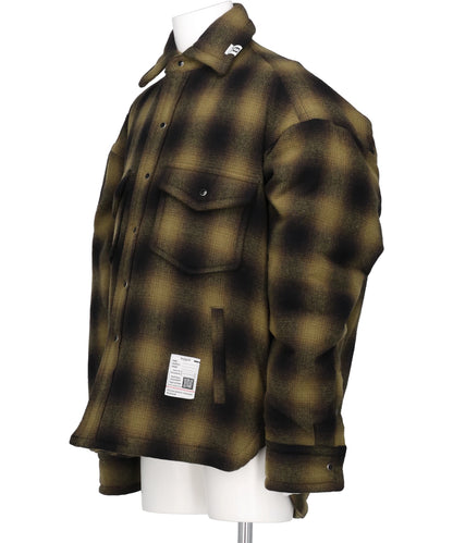 PUFFER CHECK SHIRTS