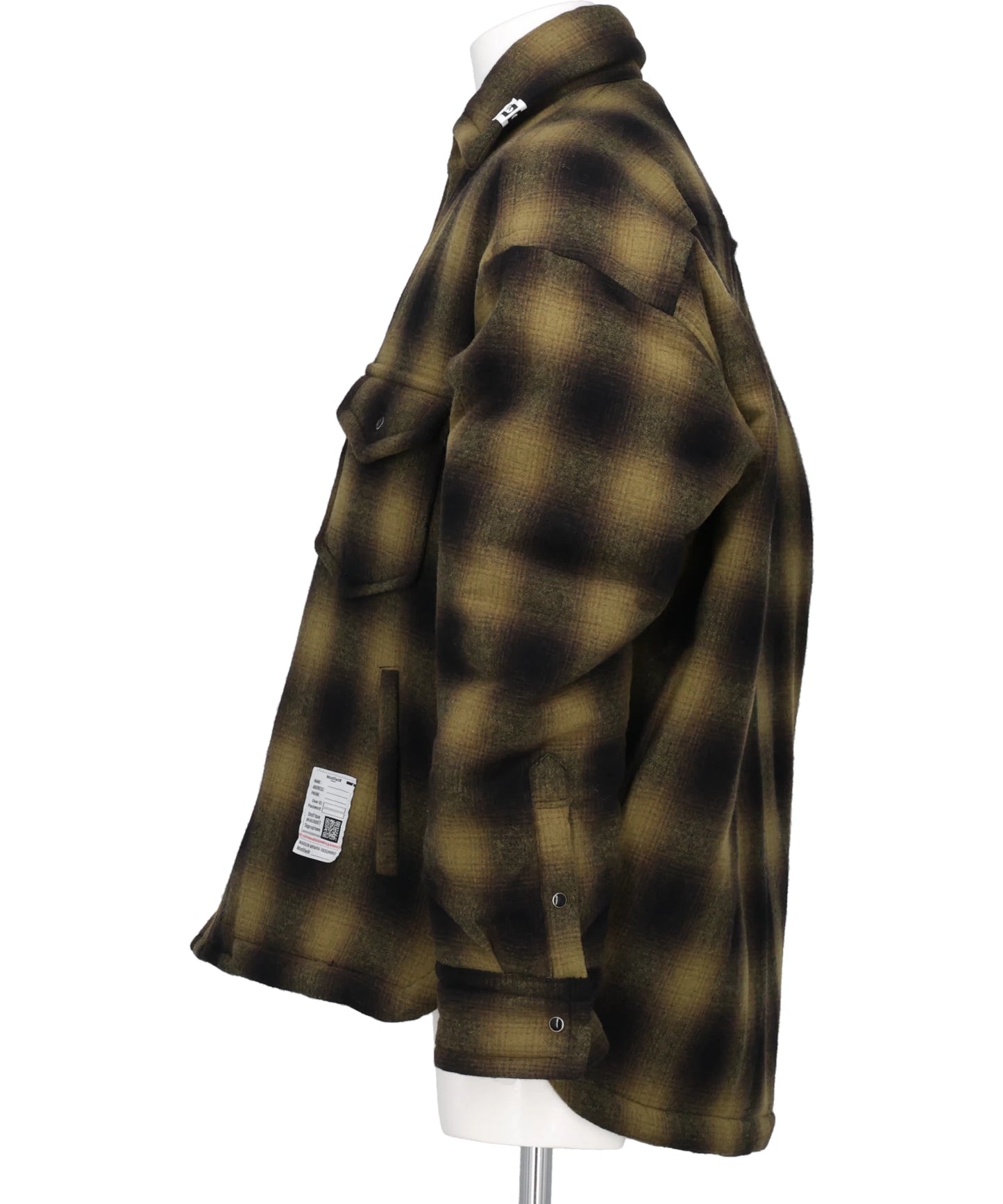 PUFFER CHECK SHIRTS