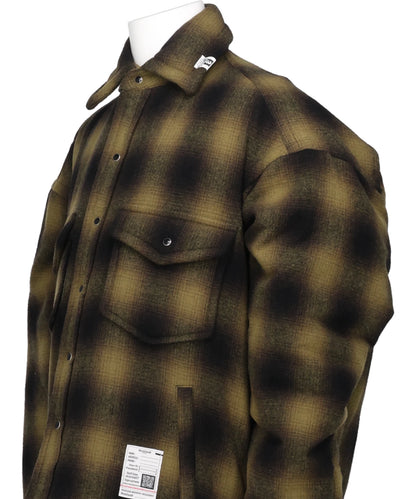PUFFER CHECK SHIRTS