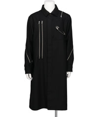 KIDILL(キディル)TAILORED ZIP PUNK SHIRT