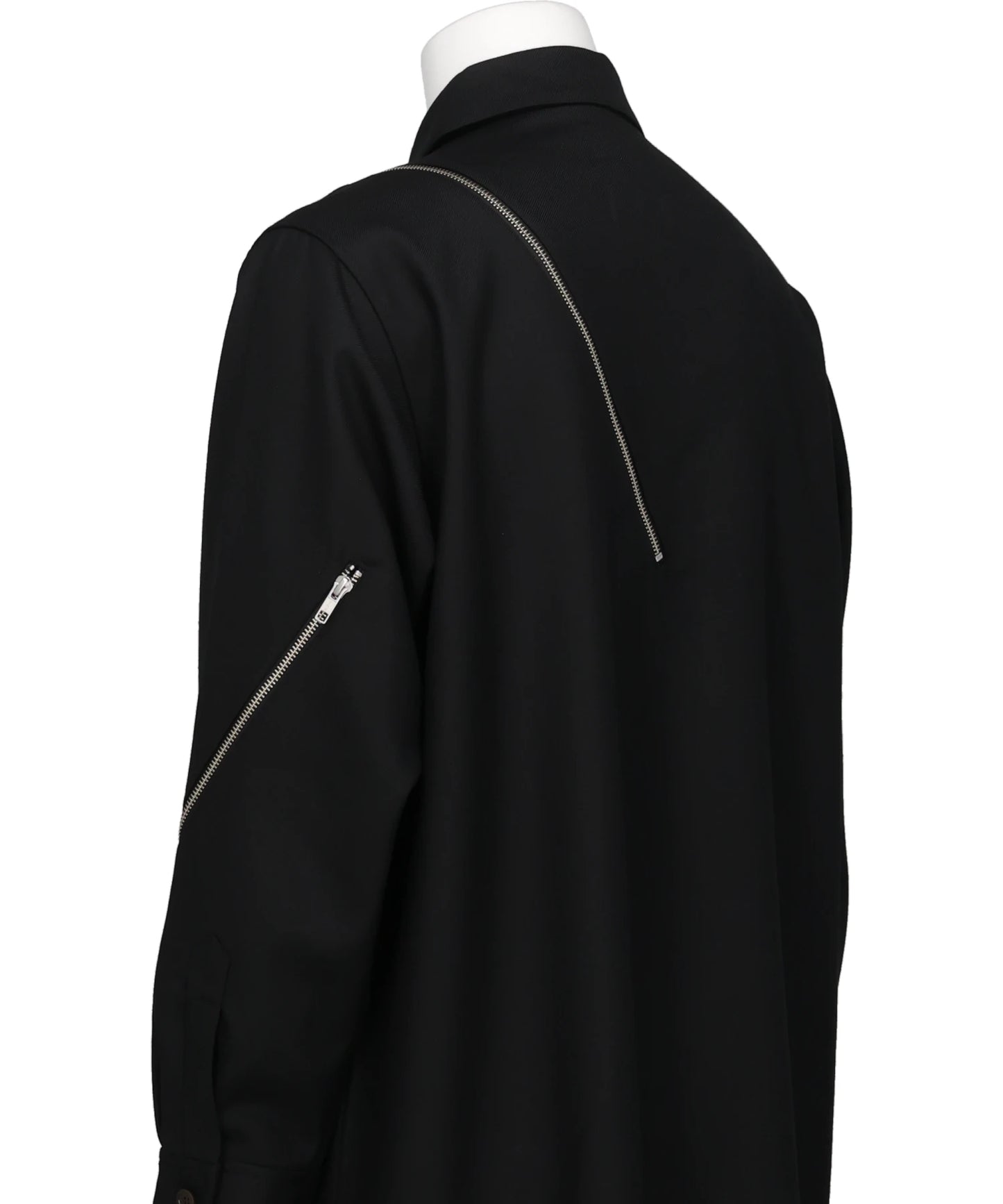 TAILORED ZIP PUNK SHIRT