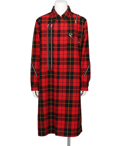 KIDILL(キディル)TAILORED ZIP PUNK SHIRT