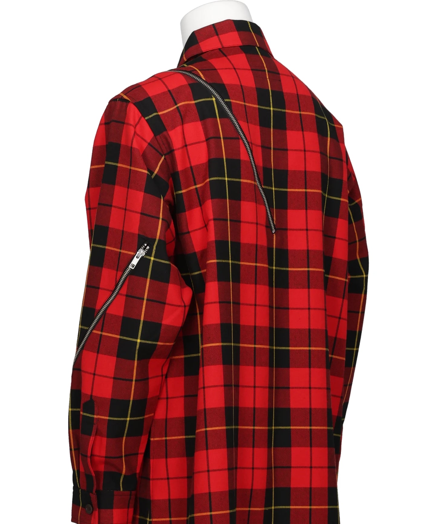 TAILORED ZIP PUNK SHIRT