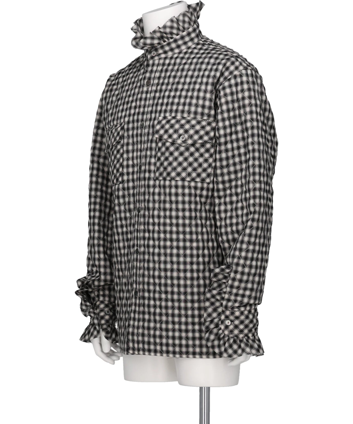 PRINCE PUFFER PLAID SHIRT