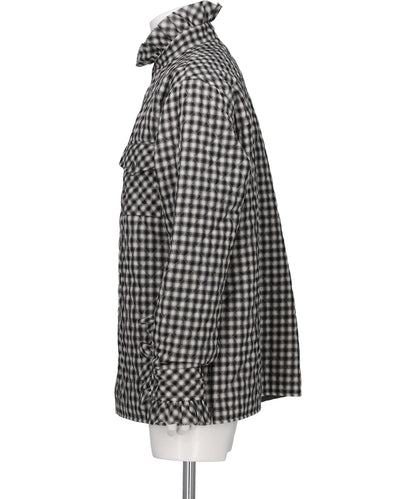 PRINCE PUFFER PLAID SHIRT