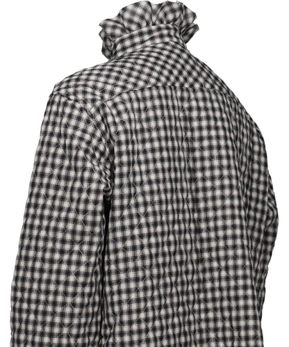 PRINCE PUFFER PLAID SHIRT