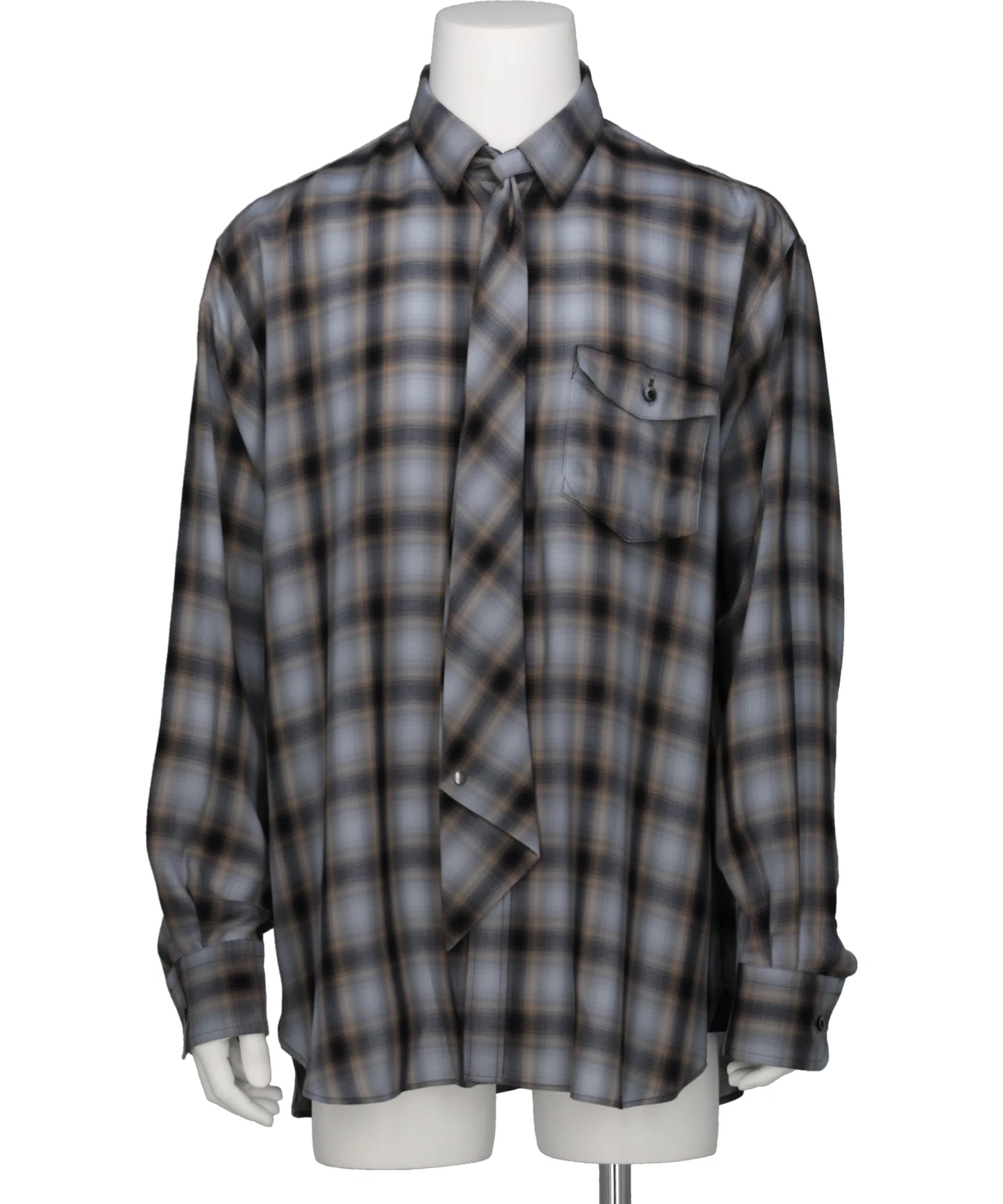 Tamme(タム) 2026AW NECKTIE SHIRT 26A0390