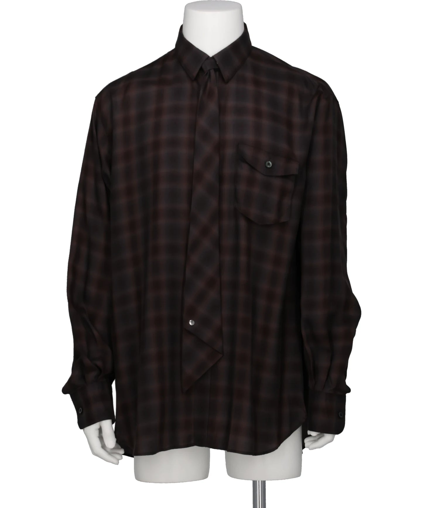 Tamme(タム) 2026AW NECKTIE SHIRT 26A0390