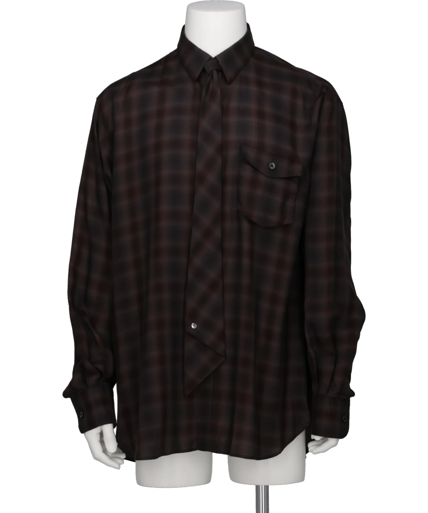 Tamme(タム) 2026AW NECKTIE SHIRT 26A0390